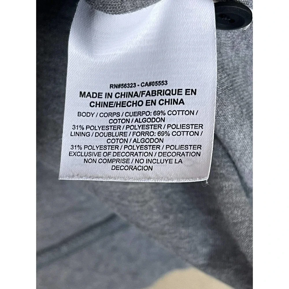 Nike Hoodie Adult Small Gray‎ Tech Fleece Oversized Full-Zip Cape Womens